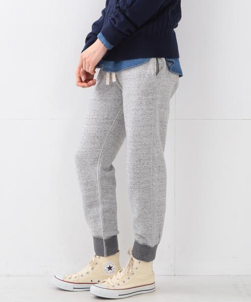 BEAMS BOY（ビームスボーイ）の「BEAMS BOY / 配色リブ スウェットイージー（その他パンツ・レディース・ライトグレー/ネイビー・ONE SIZE）」の8枚目の写真