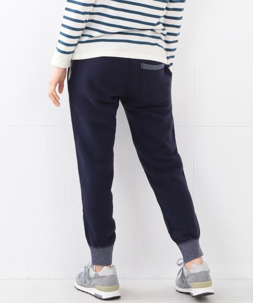 BEAMS BOY（ビームスボーイ）の「BEAMS BOY / 配色リブ スウェットイージー（その他パンツ・レディース・ライトグレー/ネイビー・ONE SIZE）」の12枚目の写真