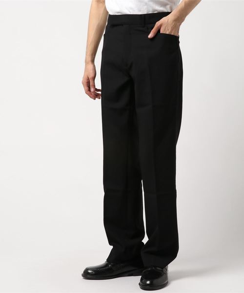 COREFIGHTER（コアファイター）の「WOOL SLACKS w/LINE（スラックス・メンズ・ブラック/ダークグリーン/ブラウン・MEDIUM）」の7枚目の写真