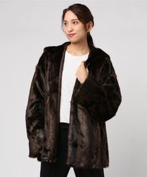 CLANE | HOOD FUR COAT(その他アウター)