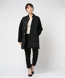 MUVEIL（ミュベール）の「【MUVEIL】モチーフボタン付ダウンコート