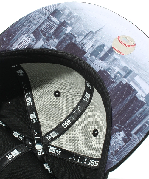 NEW ERA（ニューエラ）の「WEGO/59FIFTY NYロゴキャップ（キャップ・メンズ・ブラック・SMALL/MEDIUM/LARGE）」の7枚目の写真