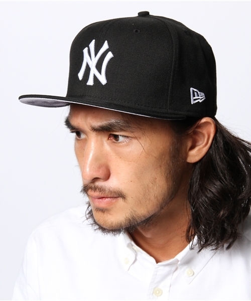 NEW ERA（ニューエラ）の「WEGO/59FIFTY NYロゴキャップ（キャップ・メンズ・ブラック・SMALL/MEDIUM/LARGE）」の8枚目の写真