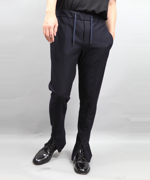 ato（アトウ）の「1/72 MIDDLE INDIA HEM ZIP PANTS（その他パンツ・メンズ・ブラック/グレー/ネイビー・44/46/48）」の3枚目の写真
