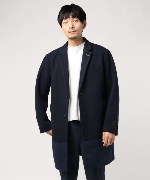 マークジェイコブス　チェスターコート 切り替え　44 イタリア製 マークジェイコブス チェスターコート 切り替え 44 イタリア製