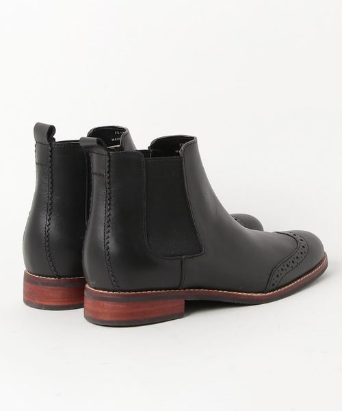 FOOT STYLE(フットスタイル)の「サイドゴアブーツFS-1105M(ブーツ・メンズ・ブラック/グレー/ライトブラウン・40/41/42/43)」の4枚目の写真