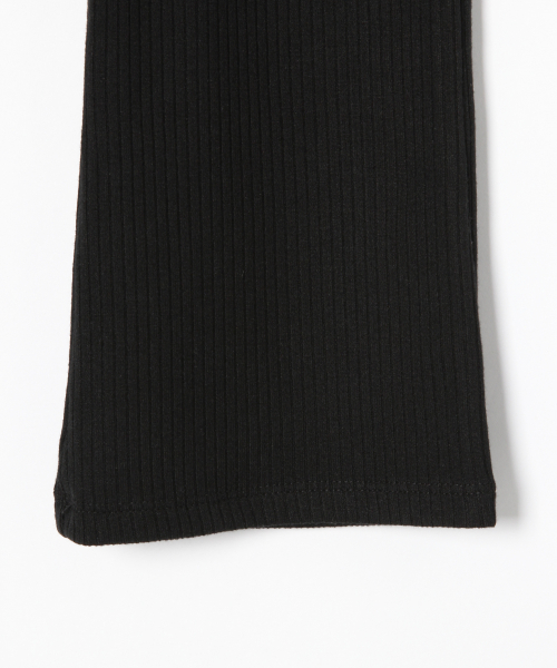 GLOBAL WORK(グローバルワーク)の「【キッズ】カットリブフレアパンツ/824476(その他パンツ・キッズ・オフホワイト/ブラック・SMALL/MEDIUM/LARGE/XX-LARGE/X-LARGE)」の5枚目の写真