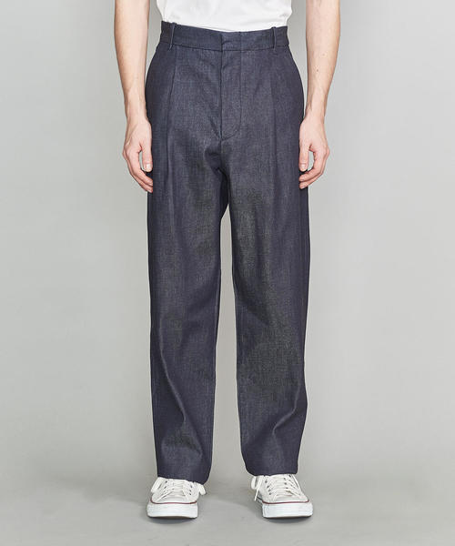 BEAUTY&YOUTH UNITED ARROWS(ビューティーアンドユースユナイテッドアローズ)の「BY 10.5oz バギー デニムパンツ(デニムパンツ・メンズ・ネイビー・SMALL/LARGE/X-LARGE/MEDIUM)」の3枚目の写真
