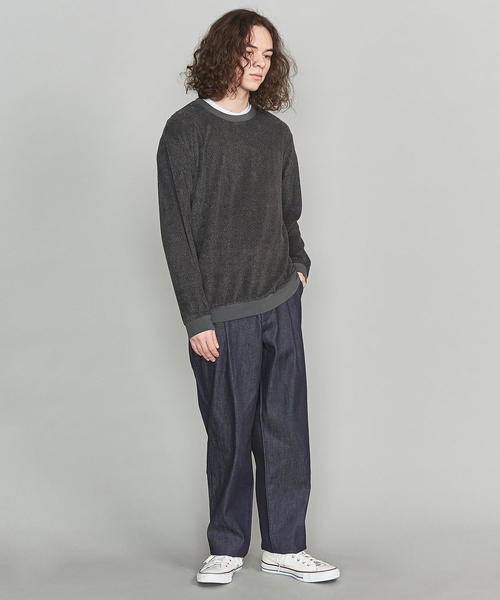 BEAUTY&YOUTH UNITED ARROWS(ビューティーアンドユースユナイテッドアローズ)の「BY 10.5oz バギー デニムパンツ(デニムパンツ・メンズ・ネイビー・SMALL/LARGE/X-LARGE/MEDIUM)」の5枚目の写真
