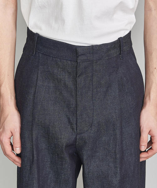 BEAUTY&YOUTH UNITED ARROWS(ビューティーアンドユースユナイテッドアローズ)の「BY 10.5oz バギー デニムパンツ(デニムパンツ・メンズ・ネイビー・SMALL/LARGE/X-LARGE/MEDIUM)」の6枚目の写真