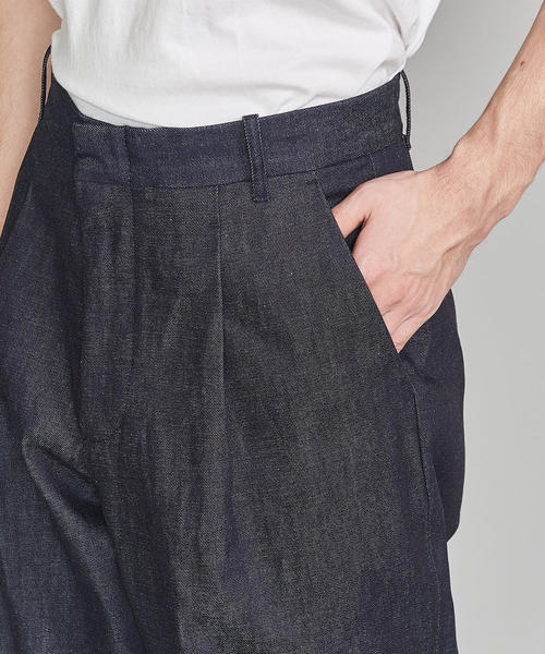 BEAUTY&YOUTH UNITED ARROWS(ビューティーアンドユースユナイテッドアローズ)の「BY 10.5oz バギー デニムパンツ(デニムパンツ・メンズ・ネイビー・SMALL/LARGE/X-LARGE/MEDIUM)」の7枚目の写真