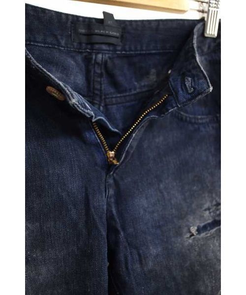ブランド古着】ダメージ加工スキニーデニム(デニムパンツ ブランド古着】ダメージ加工スキニーデニム(デニムパンツ