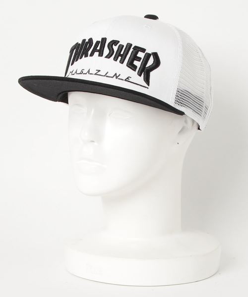 Mag Logo Mesh Cap スラッシャー ロゴ キャップ 帽子 キャップ Thrasher スラッシャー のファッション通販 Zozotown