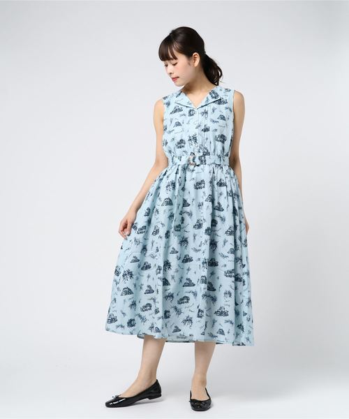 アクシーズファム　axesfemme ワンピース コルセットデザインアシメワンピース[品番：IGAW0005528]｜axes