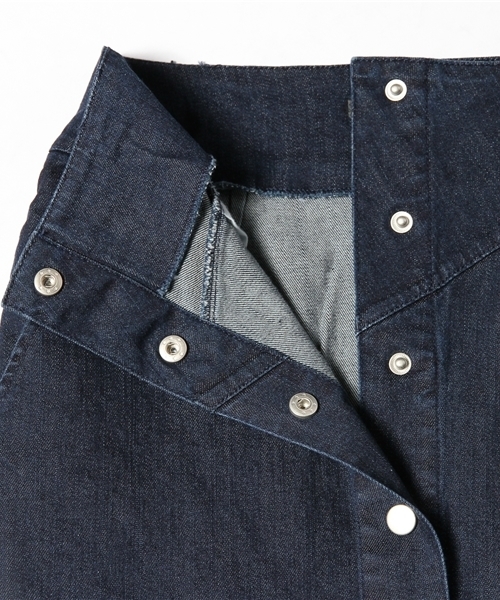 smork（スモーク）の「デニム タイトスカート（デニムスカート・レディース・ネイビー系/ブルー系・36/38）」の12枚目の写真