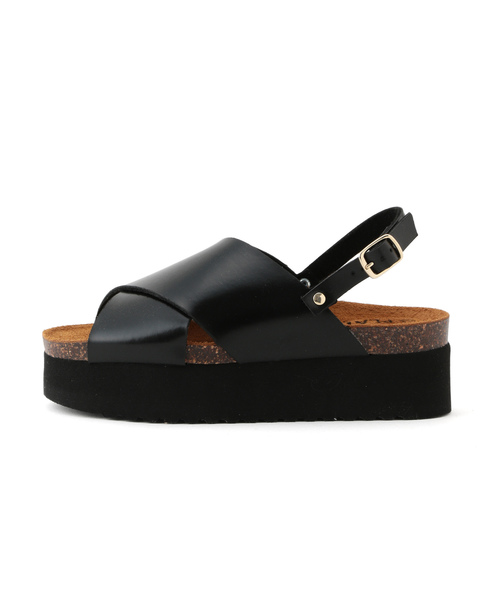 SALON adam et rope'（サロン アダム エ ロペ）の「【PLAKTON】BLUME SOLE SANDAL（サンダル・レディース・ブラック・23.5cm）」の6枚目の写真