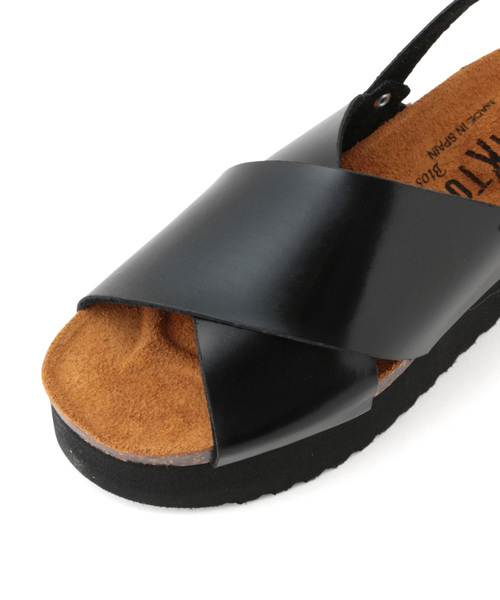 SALON adam et rope'（サロン アダム エ ロペ）の「【PLAKTON】BLUME SOLE SANDAL（サンダル・レディース・ブラック・23.5cm）」の4枚目の写真