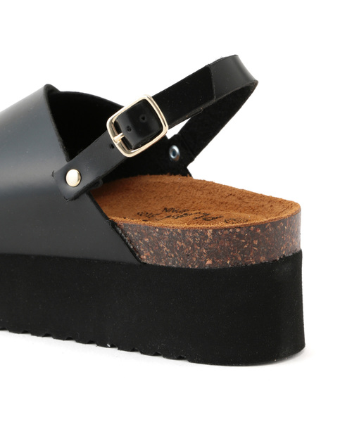 SALON adam et rope'（サロン アダム エ ロペ）の「【PLAKTON】BLUME SOLE SANDAL（サンダル・レディース・ブラック・23.5cm）」の3枚目の写真