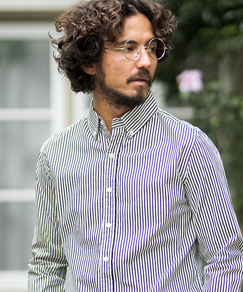 CAMBIO�i�J���r�I�j�́ums4055-�p�^�[���u���[�h�{�^���_�E��L-S�V���c�i�V���c/�u���E�X�j�v�b�u���b�N