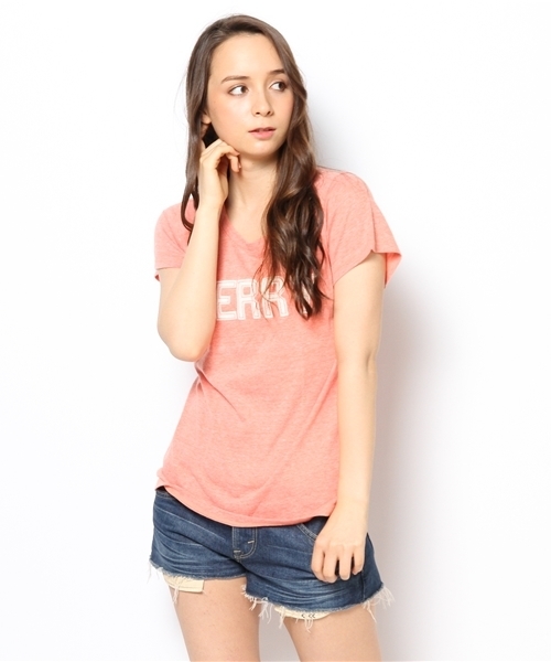 OUTLET(アウトレット)の「【Ciaopanic】PERRYT(Tシャツ/カットソー・レディース・ブルー/レッド/ホワイト/イエロー・FREE)」の4枚目の写真