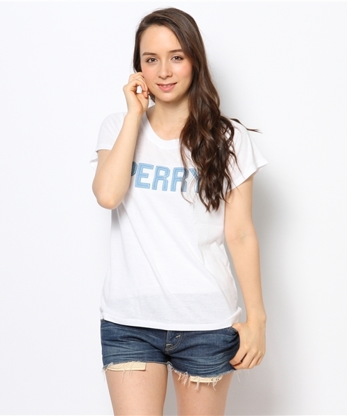 OUTLET(アウトレット)の「【Ciaopanic】PERRYT(Tシャツ/カットソー・レディース・ブルー/レッド/ホワイト/イエロー・FREE)」の2枚目の写真