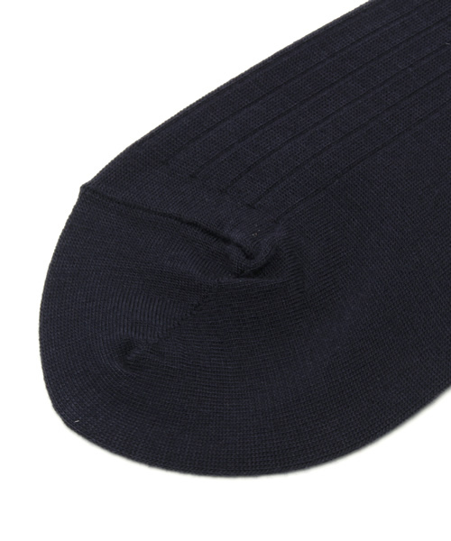 Ray BEAMS（レイビームス）の「Ray BEAMS / ウール混 リブソックス（ソックス/靴下・レディース・ホワイト/ブラック/ネイビー・ONE SIZE）」の4枚目の写真