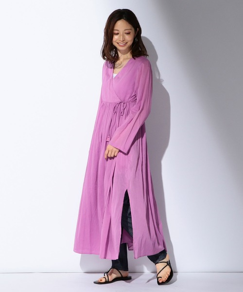 セール Ne Quittez Pas 別注 2way ガウンワンピース ワンピース Demi Luxe Beams デミルクス ビームス のファッション通販 Zozotown