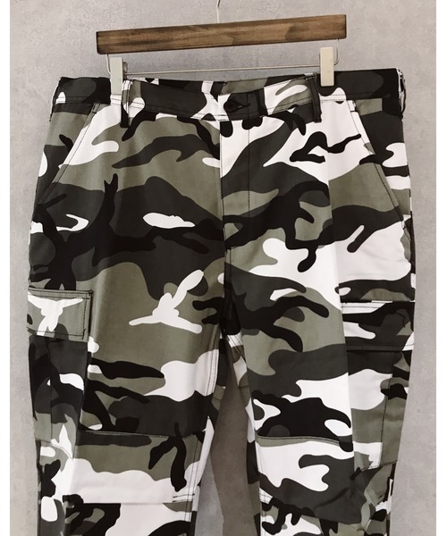 ROTHCO（ロスコ）の「ROTHCO(ロスコ) / BDU カモフラージュワイドカーゴパンツ/カモ/カーゴ（カーゴパンツ・メンズ・グリーン系その他/ベージュ系その他/グレー系その他/パープル系その他/ベージュ系その他2・XL/XS/S/M/L）」の6枚目の写真