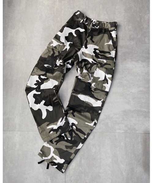 ROTHCO（ロスコ）の「ROTHCO(ロスコ) / BDU カモフラージュワイドカーゴパンツ/カモ/カーゴ（カーゴパンツ・メンズ・グリーン系その他/ベージュ系その他/グレー系その他/パープル系その他/ベージュ系その他2・XL/XS/S/M/L）」の21枚目の写真