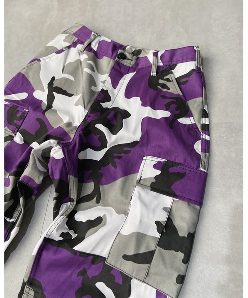 ROTHCO(ロスコ)の「ROTHCO(ロスコ) / BDU カモフラージュワイドカーゴパンツ/カモ/カーゴ(カーゴパンツ・メンズ・グレー系その他/ベージュ系その他/グリーン系その他/パープル系その他/ベージュ系その他2・S/M/L/XS/XL)」の22枚目の写真