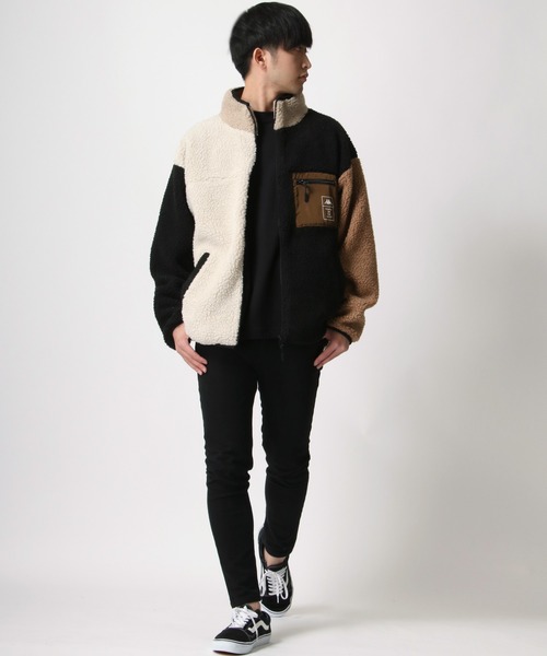 ジャケット・アウター KBAPPE KBF（ケービーエフ） コート アウター オーバーサイズボアジャケット