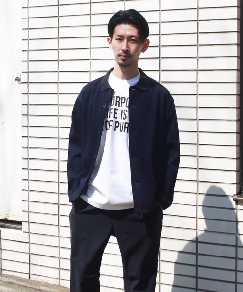 blank by words(ブランクバイワーズ)の「「THE PURPOSE OF」 TEE(Tシャツ/カットソー・メンズ・ホワイト・SMALL/LARGE/MEDIUM)」の10枚目の写真