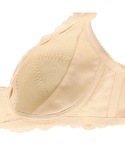 TRIUMPH(トリンプ)の「トリンプ 477 ノンワイヤーブラジャー【A,B,C,Dカップ】(ブラジャー・レディース・ブラック/ベージュ・B75/C75/D90/B80/C80/D80/B85/C85/D85/A75/A80/A85/B90/C90/D75)」の3枚目の写真