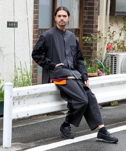 masterkey（マスターキー）の「ms4331-BUMP-SHIRTS（シャツ/ブラウス・メンズ・ベージュ/ブラック・2/1）」の8枚目の写真