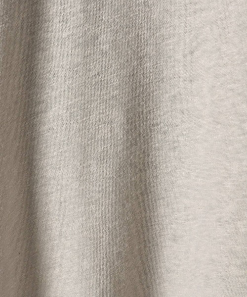 LAKOLE（ラコレ）の「リネンMIXボクシーTシャツ / LAKOLE（Tシャツ/カットソー・レディース・ホワイト/サンドグレー/レッド/ネイビー/ブラック/ブラウン・SMALL/MEDIUM）」の16枚目の写真