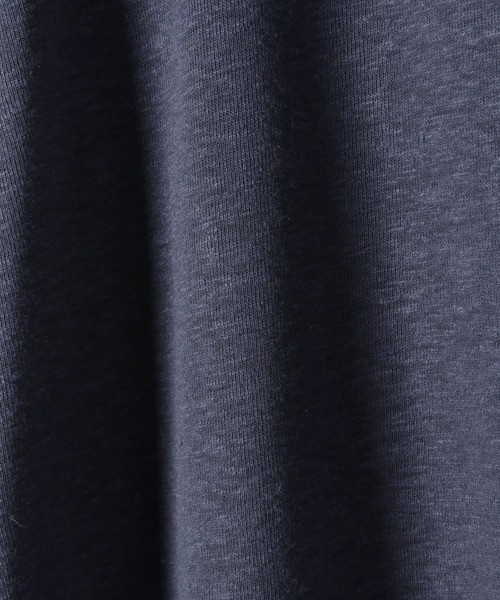 LAKOLE（ラコレ）の「リネンMIXボクシーTシャツ / LAKOLE（Tシャツ/カットソー・レディース・ホワイト/サンドグレー/レッド/ネイビー/ブラック/ブラウン・SMALL/MEDIUM）」の7枚目の写真