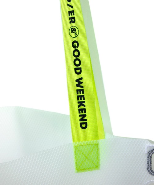 WEEKEND(ER)(ウィークエンダー)の「WEEKEND(ER)/ウィークエンダー GHOST-TEX FLAT TOTE(トートバッグ・レディース・ライトグリーン/ベージュ・FREE)」の5枚目の写真