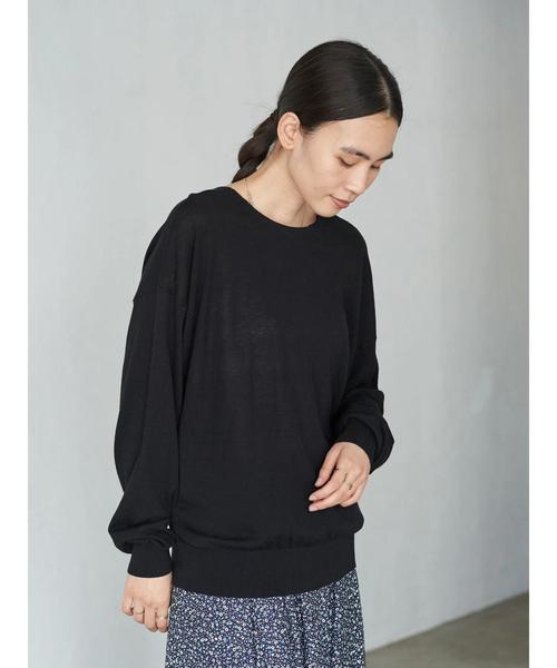 AMERICAN HOLIC（アメリカンホリック）の「Vネック2WAYニットカーディガン　＊〇（カーディガン/ボレロ・レディース・ブラック/ネイビー/ベージュ/イエロー/グリーン/ピンク/アイボリー・MEDIUM/LARGE）」の22枚目の写真