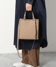 LAKOLE | アニマル柄切り替え2WAYトートバッグ / LAKOLE(ショルダーバッグ)