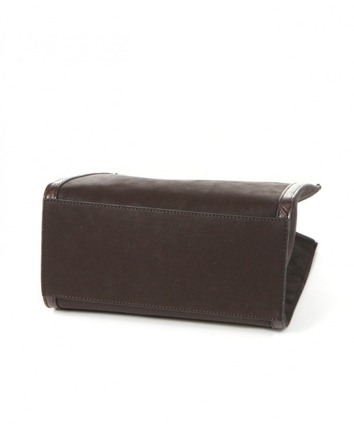 LAKOLE（ラコレ）の「アニマル柄切り替え2WAYトートバッグ / LAKOLE（ショルダーバッグ・レディース・ブラウン/ベージュ・FREE）」の15枚目の写真