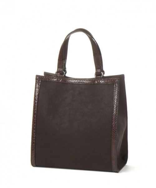 LAKOLE（ラコレ）の「アニマル柄切り替え2WAYトートバッグ / LAKOLE（ショルダーバッグ・レディース・ブラウン/ベージュ・FREE）」の9枚目の写真