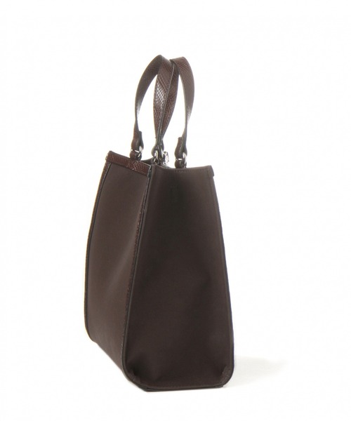 LAKOLE（ラコレ）の「アニマル柄切り替え2WAYトートバッグ / LAKOLE（ショルダーバッグ・レディース・ブラウン/ベージュ・FREE）」の13枚目の写真