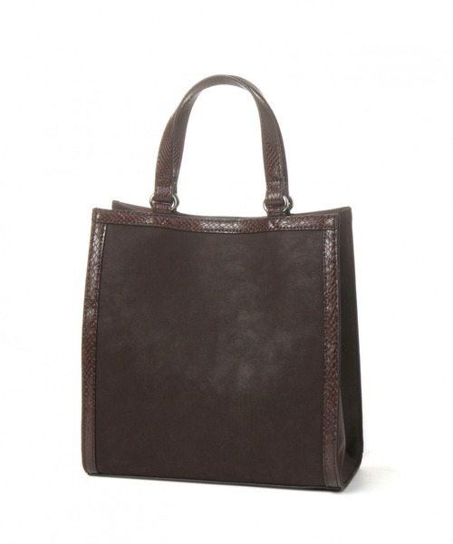 LAKOLE（ラコレ）の「アニマル柄切り替え2WAYトートバッグ / LAKOLE（ショルダーバッグ・レディース・ブラウン/ベージュ・FREE）」の11枚目の写真