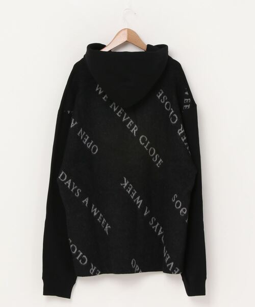 soe（ソーイ）の「soe/ソーイ/Logo Type Hoodie Switching Fabric 
