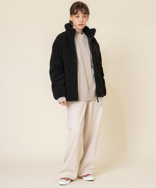 coen（コーエン）の「デニムベイカーパンツ（デニムパンツ・レディース・ナチュラル/ネイビー・LARGE/SMALL/MEDIUM）」の14枚目の写真