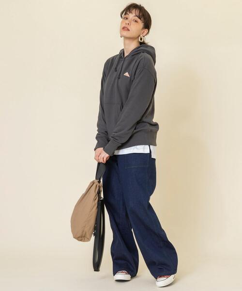 coen（コーエン）の「デニムベイカーパンツ（デニムパンツ・レディース・ナチュラル/ネイビー・LARGE/SMALL/MEDIUM）」の5枚目の写真