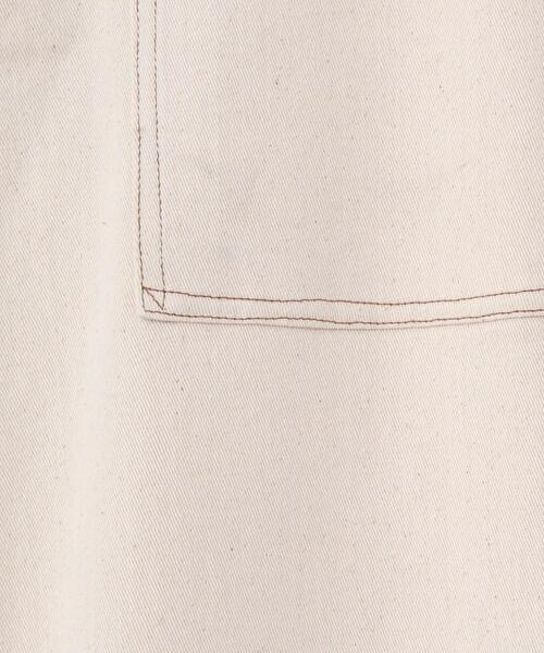 coen（コーエン）の「デニムベイカーパンツ（デニムパンツ・レディース・ナチュラル/ネイビー・LARGE/SMALL/MEDIUM）」の3枚目の写真