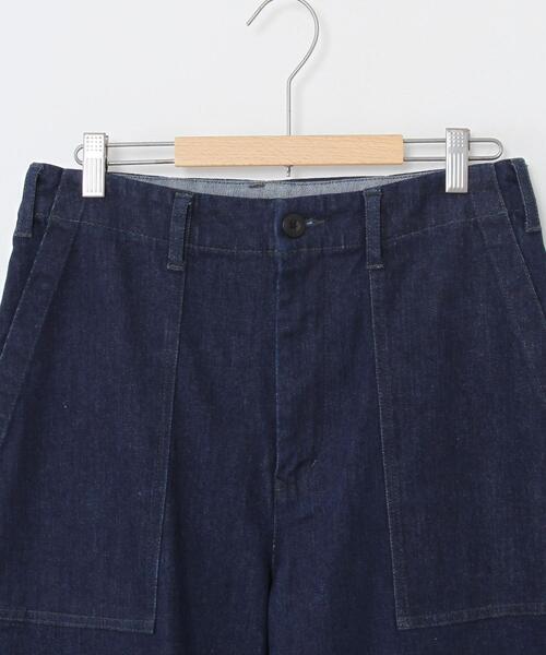 coen（コーエン）の「デニムベイカーパンツ（デニムパンツ・レディース・ナチュラル/ネイビー・LARGE/SMALL/MEDIUM）」の19枚目の写真