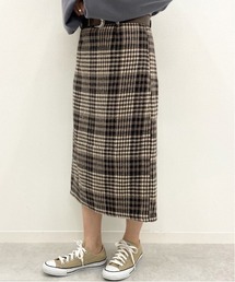 apres jour mignon | アソートチェックナロースカート【ZOZOTOWN限定アイテム】(スカート)