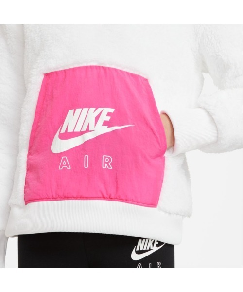 NIKE（ナイキ）の「ナイキ NIKE YTH ガールズ エア WZ ノベルティー（その他アウター・キッズ・ブラック×グレー/ホワイト×ピンク・130cm/140cm/150cm/160cm）」の4枚目の写真